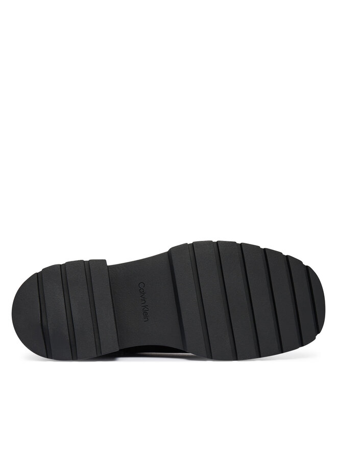 Calvin Klein Klassische Stiefeletten Calvin Klein Chunky Chelsea Boot Pol Lth HW0HW03267 Schwarz