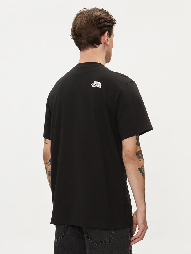 The North Face The North Face Marškinėliai Simple Dome NF0A87NG Juoda Regular Fit
