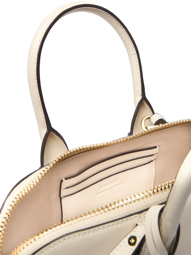 Сумка PINKO Bowling Bag Baguette AI 25-26 PLTT 105334 A0QO Écru