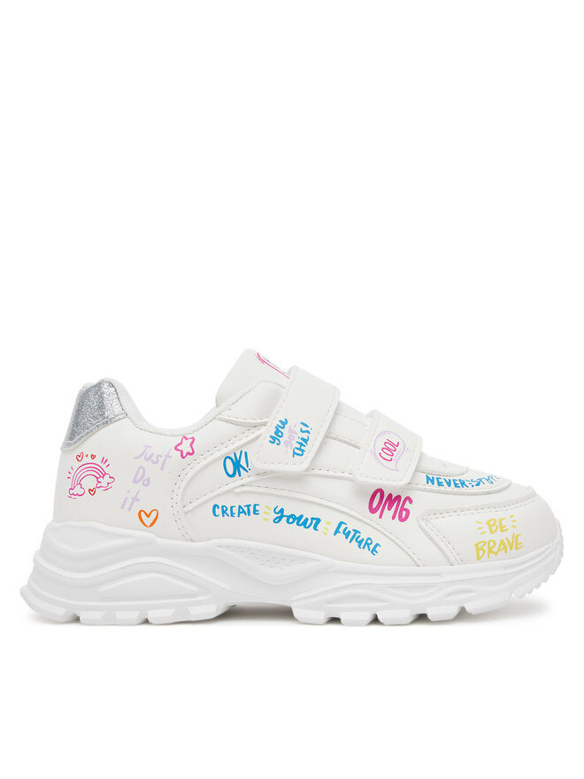 DeeZee Sneakersy DeeZee CEO-AVO-19627-002 Biały