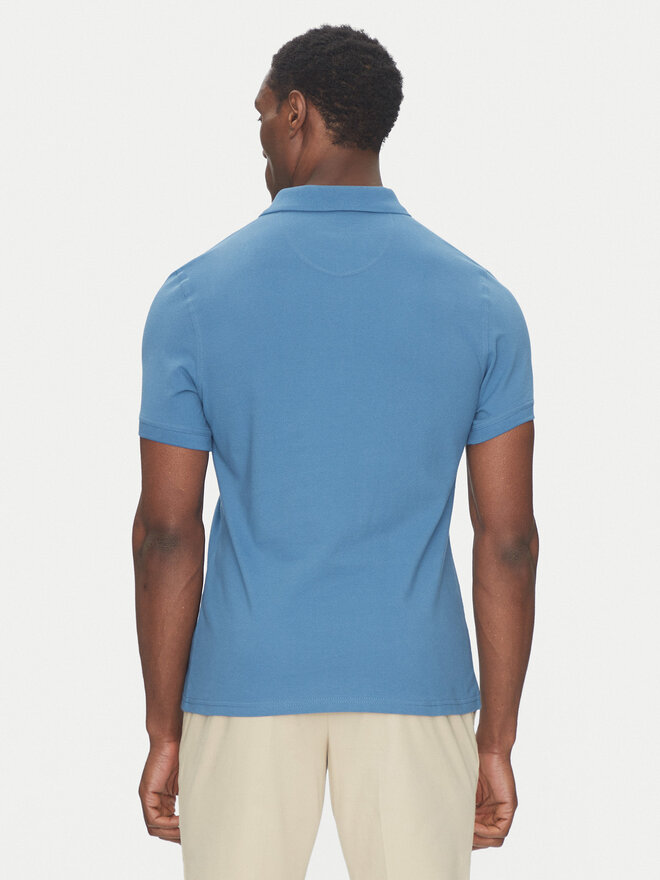 Barbour Barbour Poloshirt Original Sports MML0358BU67 Blau Tailored Fit