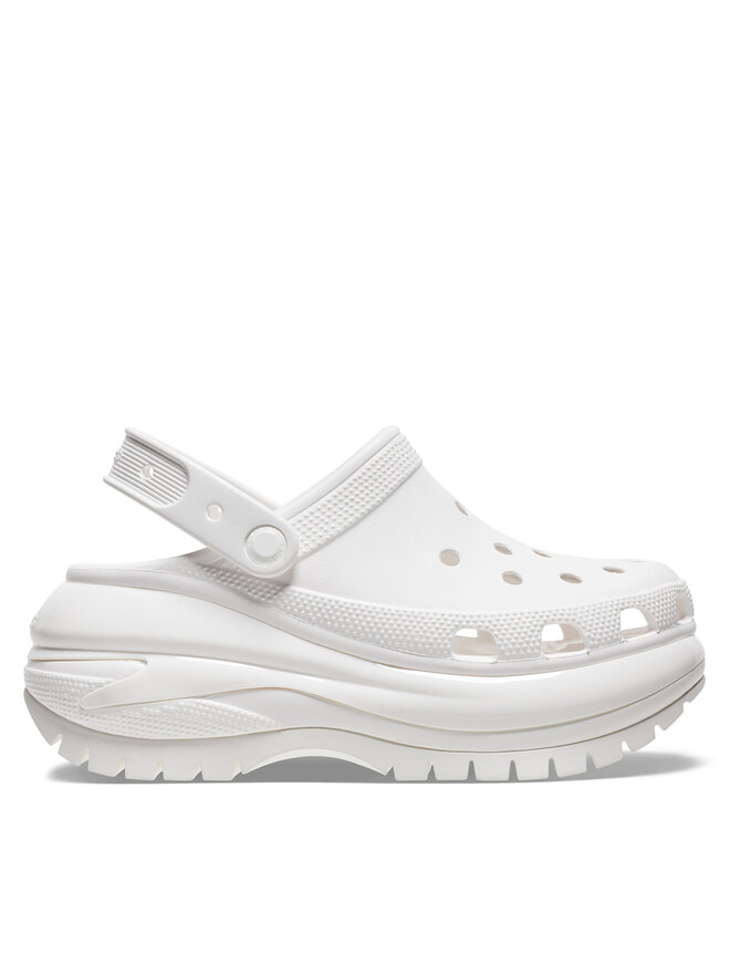 Crocs Παντόφλες Crocs Classic Mega Crush Clog 207988 Λευκό