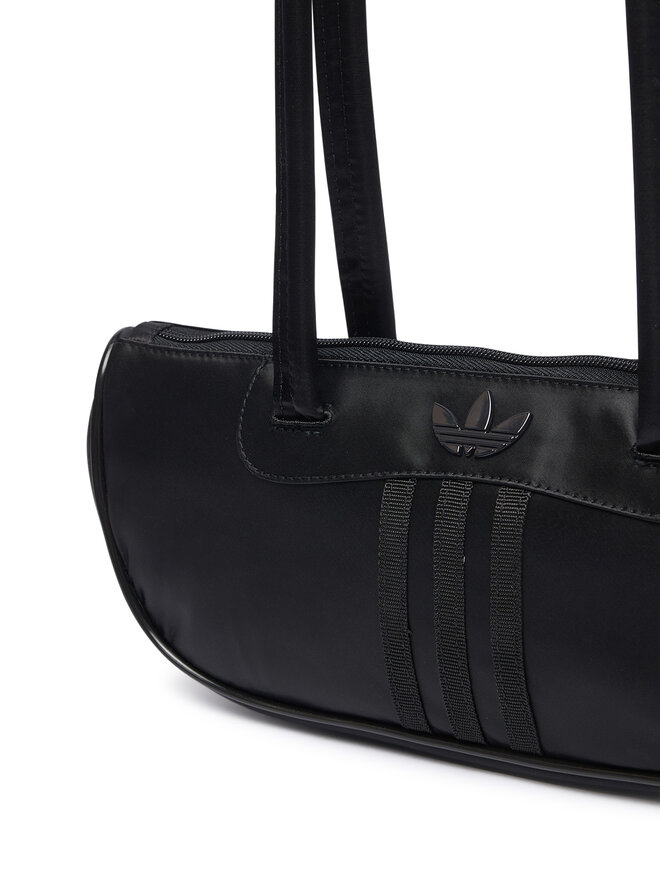 adidas Handtasche adidas Bowling Bag Satin KQ6807 Schwarz