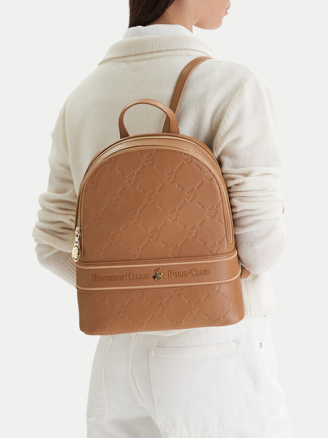 Beverly Hills Polo Club Rucksack Beverly Hills Polo Club EO-BHPC-L-014-09 Braun