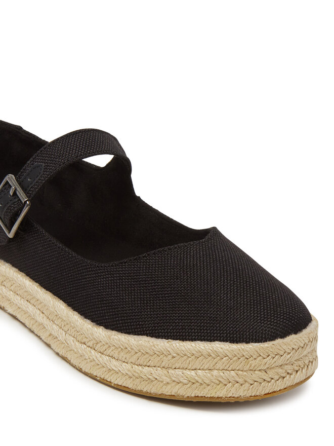 Toms Espadryle Toms Carolina Mary Jane 10021878 Czarny