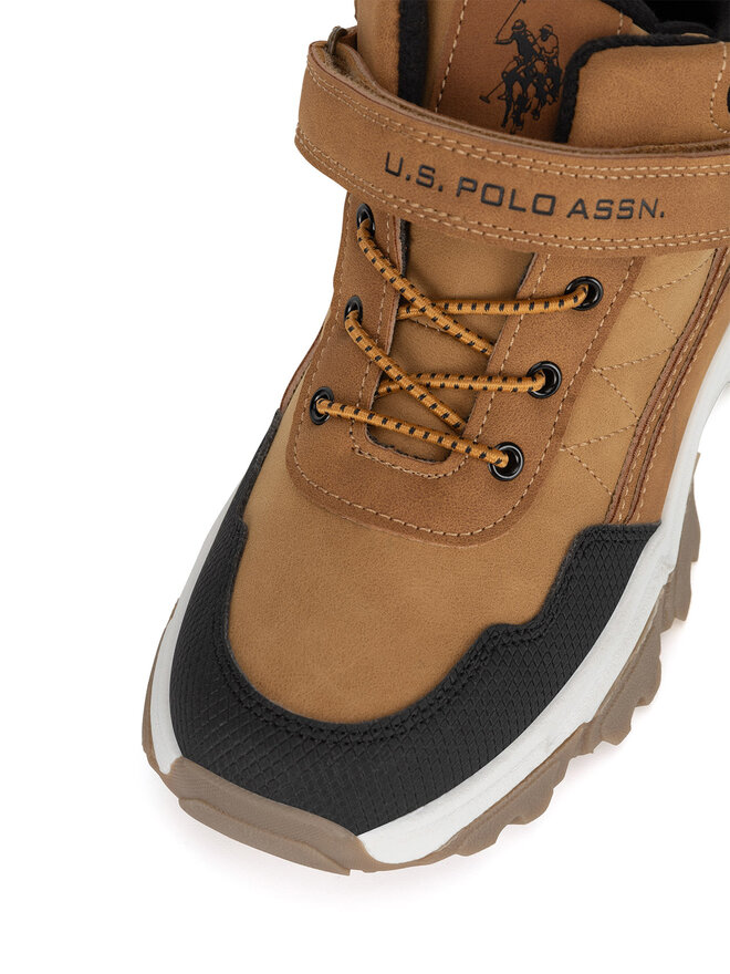 U.S. Polo Assn. Gležnjarji U.S. Polo Assn. KASPER001K/DY1 Rjava