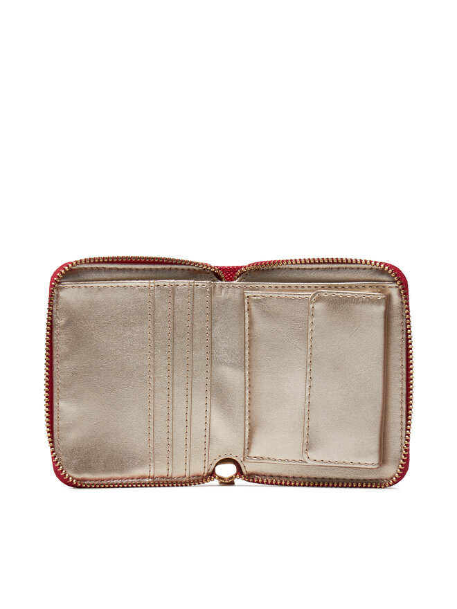 Guess Малък дамски портфейл Guess Laurel (ZG) Slg SWZG85 00370 Червен