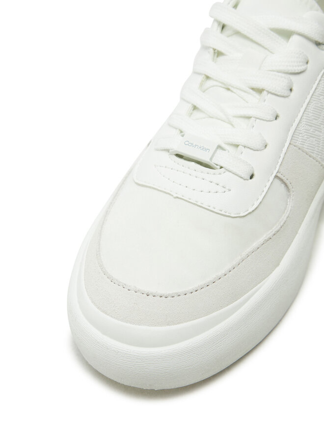 Calvin Klein Сникърси Calvin Klein Vulc Lace Up - Mono HW0HW02293 Бял