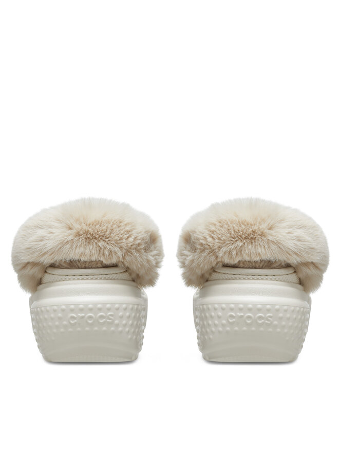Crocs Παντόφλες Crocs Stomp Lined Clog 208547 Μπεζ