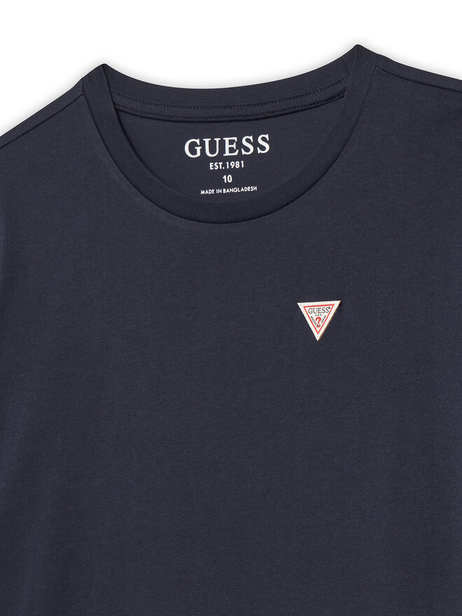 Guess Guess Marškinėliai L5YI38 K5M20 Tamsiai mėlyna Regular Fit