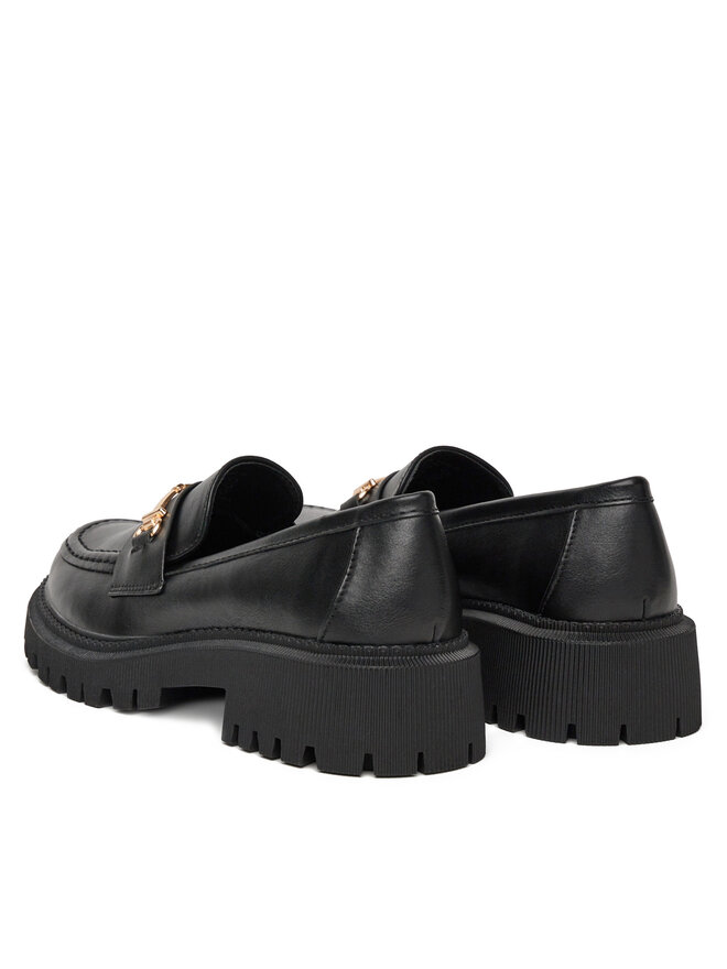 DeeZee Loafersy DeeZee 13027-12 Czarny
