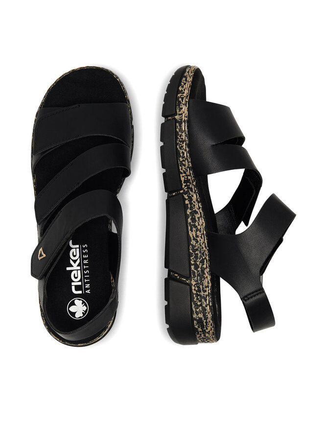 Rieker Sandalen Rieker V2301-00 Schwarz