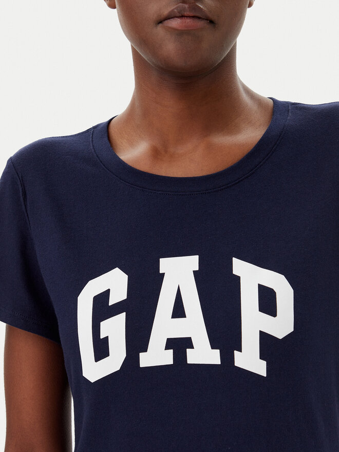 Gap Gap Marškinėliai 729555-00 Tamsiai mėlyna Regular Fit