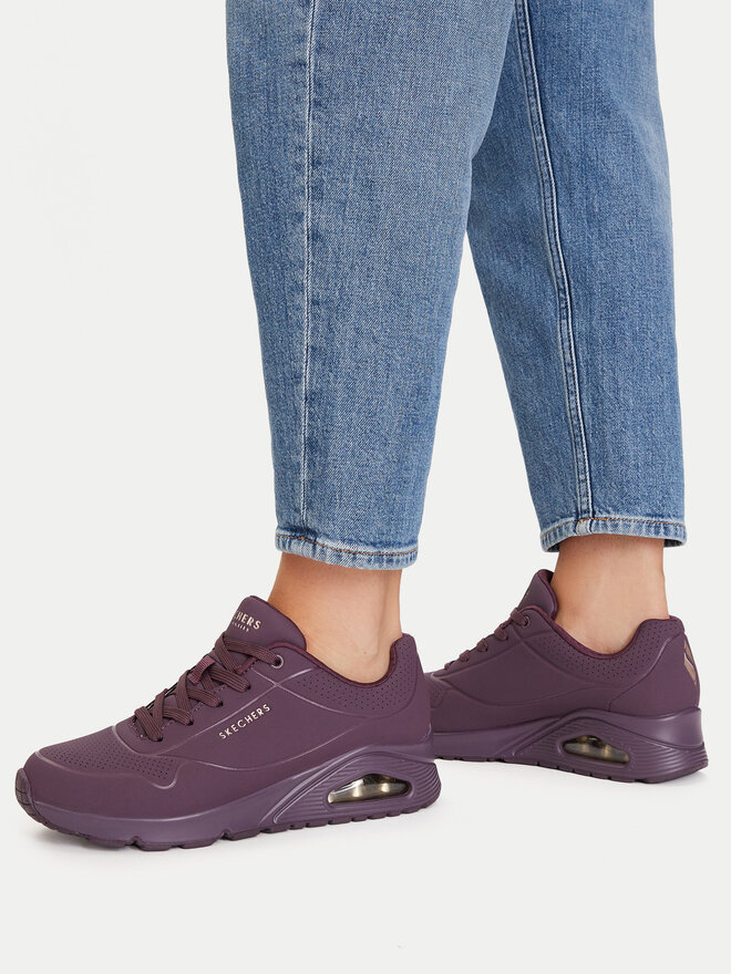 Skechers Sneakers Skechers Uno 73690/WINE Dunkelrot