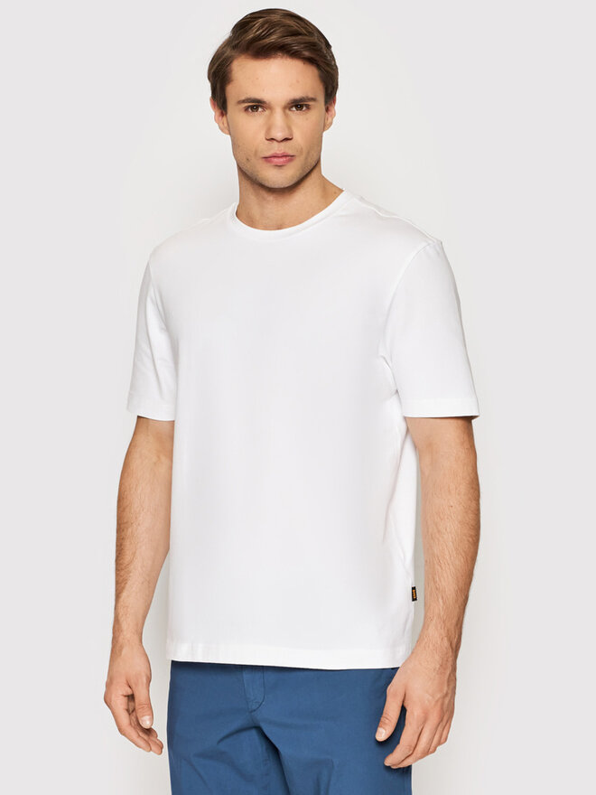 BOSS BOSS Camiseta Thompson 02 50468972 Blanco Regular Fit