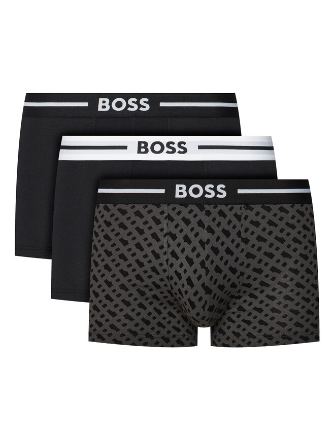 BOSS BOSS Набір з 3 пар боксерів 50531694 Сірий