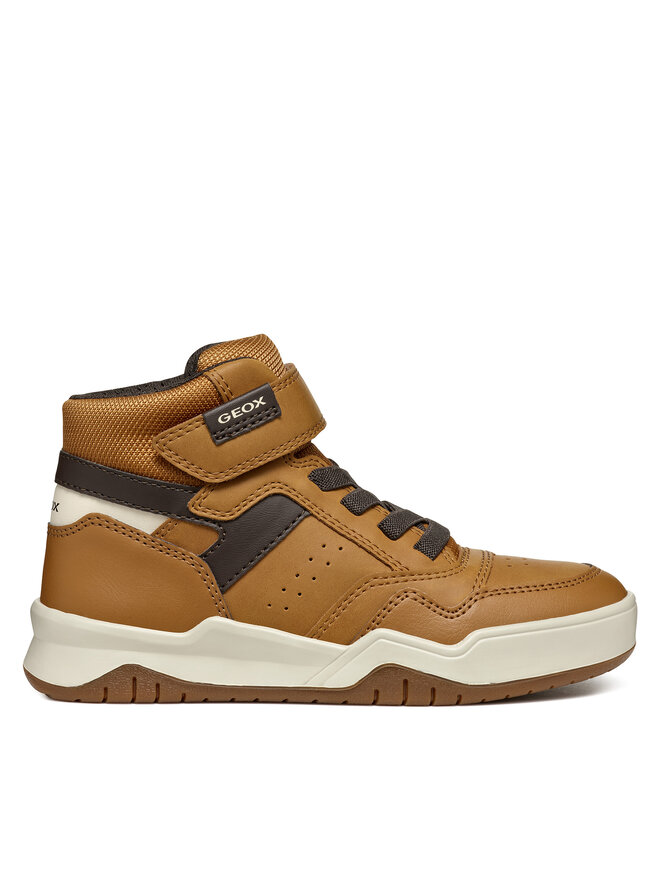 Geox Sneakersy Geox J Perth Boy J367RF 0MEFU C2286 S Hnědá