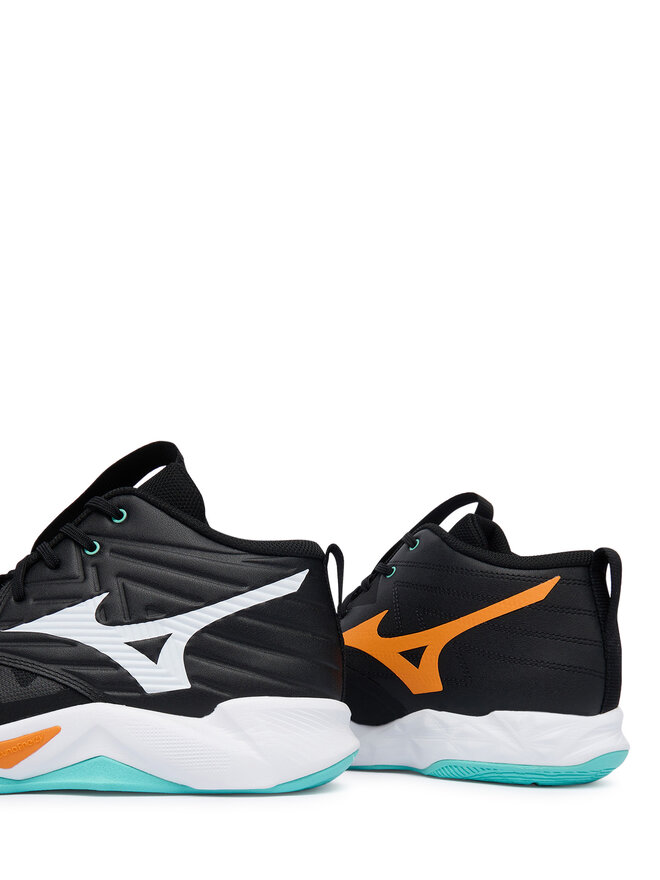 Mizuno Παπούτσια Σάλας Mizuno Wave Momentum Pro Mid V1GA2545 Μαύρο
