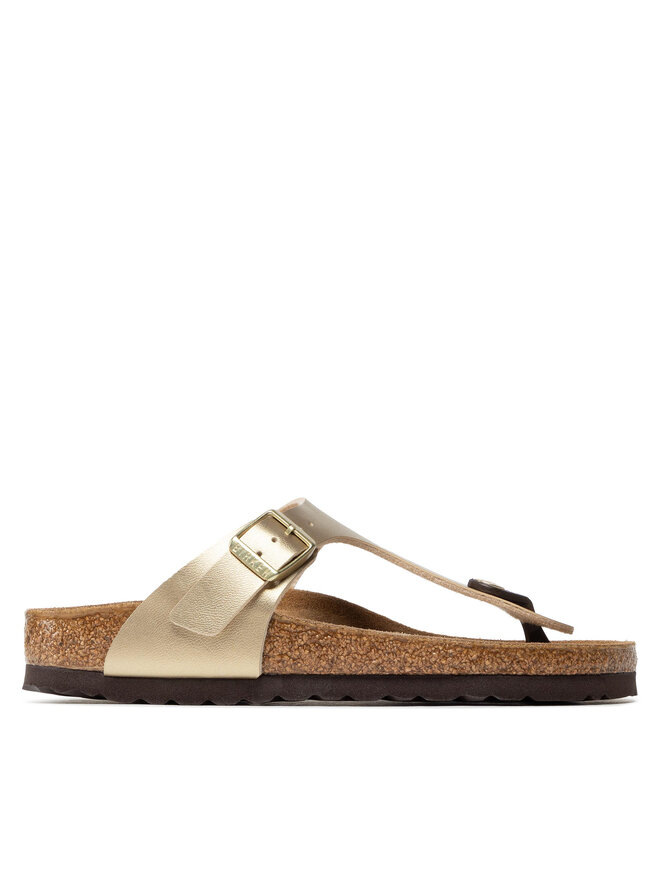 Birkenstock Zehentrenner Birkenstock Gizeh Bs 1016109 Goldfarben