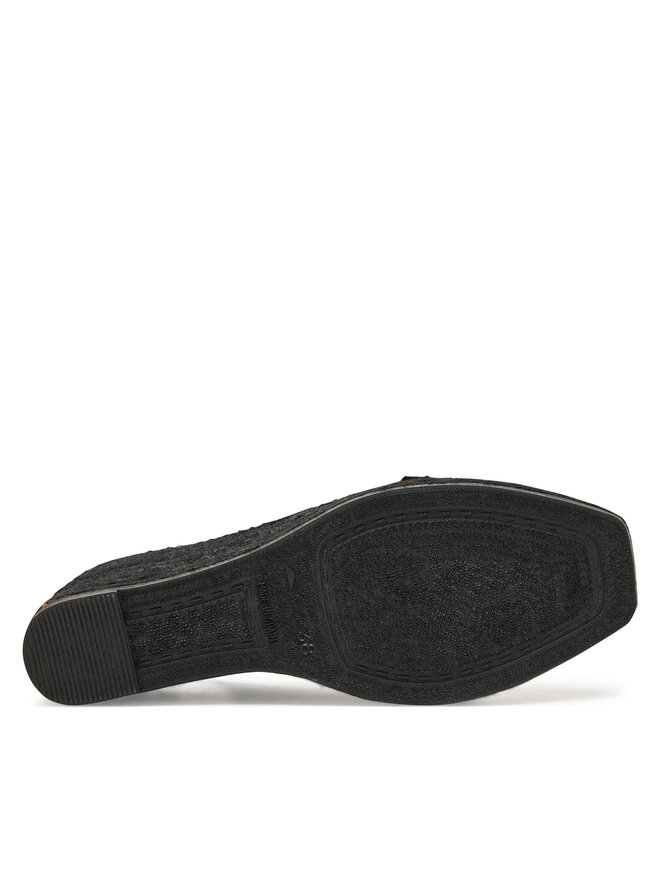 Toni Pons Espadryle Toni Pons Fiore Czarny
