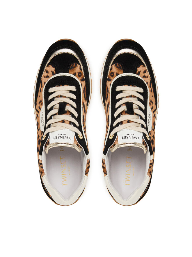 TWINSET Сникърси TWINSET 252TCP028 Кафяв