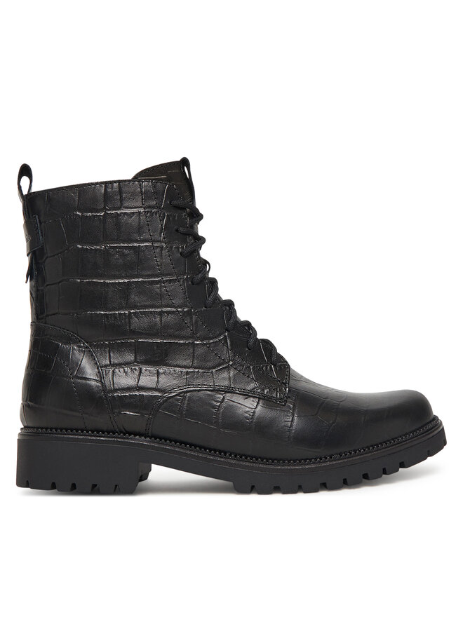 Tamaris Schnürschuhe Tamaris 1-25402-43 Schwarz