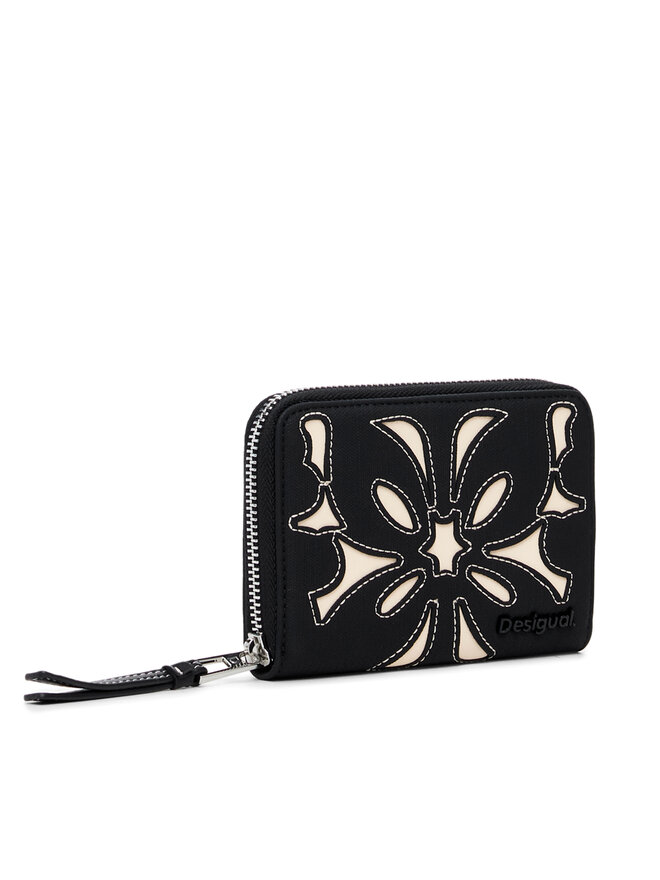 Desigual Mali ženski novčanik Desigual Sybilla Marisa 24WAYP08 Crna