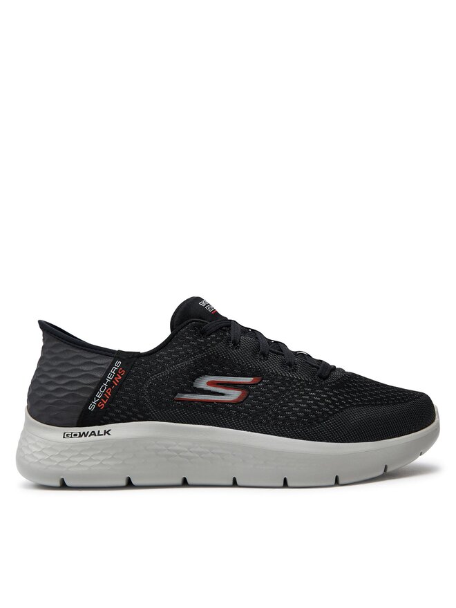 Skechers Snīkeri Skechers Go Walk Flex-New World 216505/BKOR Melns
