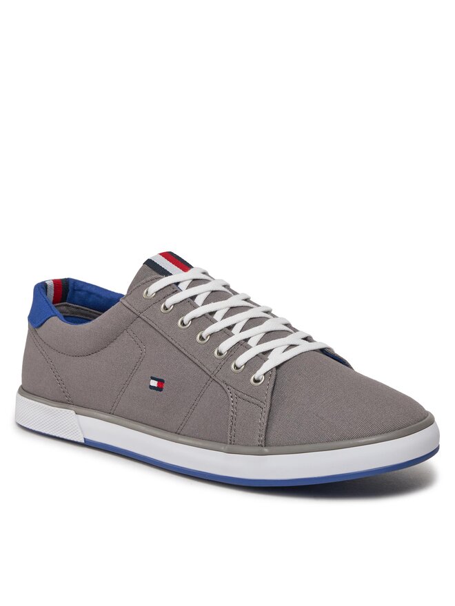 Tommy Hilfiger Tenis superge Tommy Hilfiger Harlow 1D FM0FM00596 Siva