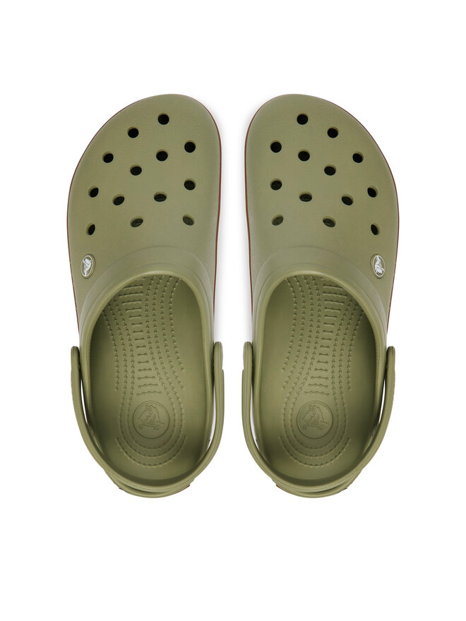 Crocs Шльопанці Crocs Crocband Gum Clog 212756 Зелений