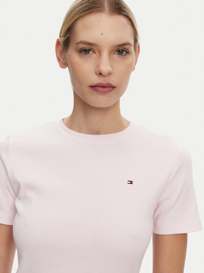 Tommy Hilfiger Tommy Hilfiger Póló New Cody WW0WW40587 Rózsaszín Regular Fit