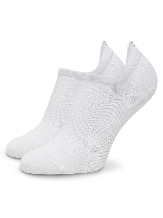 Under Armour Súprava 3 párov kotníkových ponožiek unisex Under Armour UA ArmourDry® Run 1386237 Biela