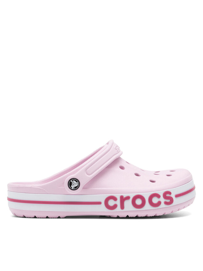 Pantoletten Crocs BAYABAND CLOG 205089 6TG Rosa eschuhe