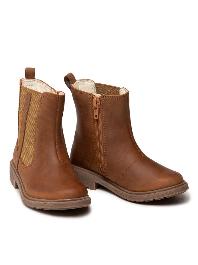 Clarks Škornji Clarks Astrol Orin T 261541686 Rjava