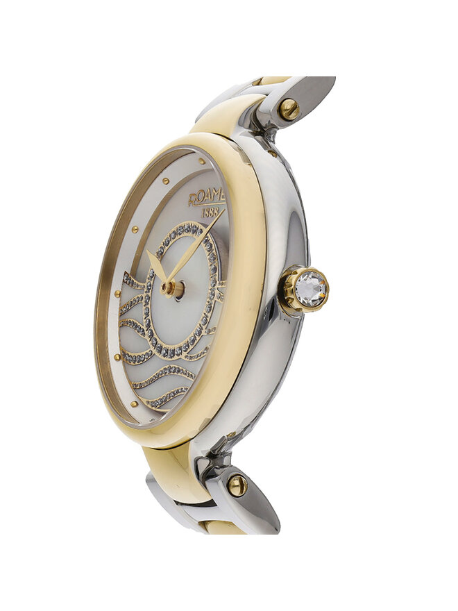 Roamer Zegarek Roamer Lady Marmaid 600857 47 15 50 Złoty