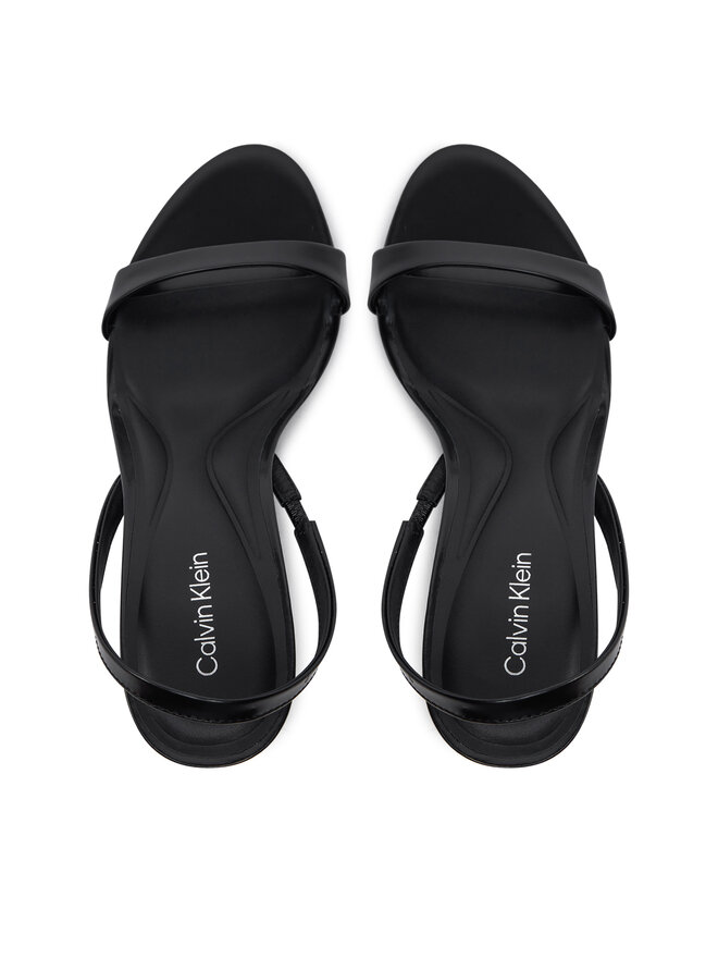 Calvin Klein Σανδάλια Calvin Klein Heel D'Orsay Sandal 70 - Brush L HW0HW02265 Μαύρο