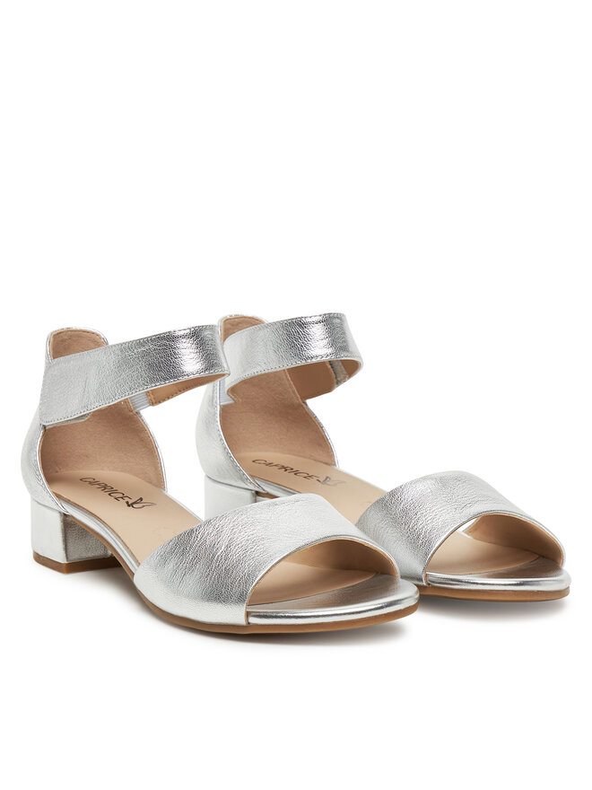 Caprice Sandali Caprice 9-28212-42 Srebrna