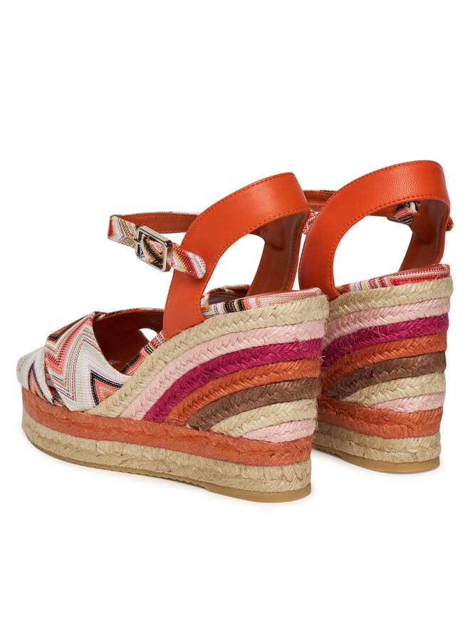 M Missoni Espadrilles M Missoni Carmen MWB011_002 Narancssárga