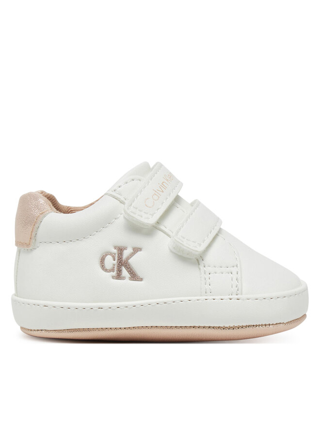 Calvin Klein Jeans Sneakers Calvin Klein Jeans Low Cut Velcro V0A9-82005-1582 Alb