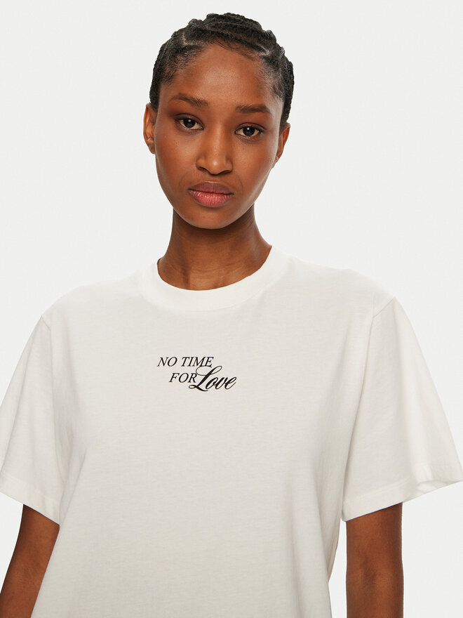 HUGO HUGO Camiseta Vintage Tee 50533958 Blanco Relaxed Fit
