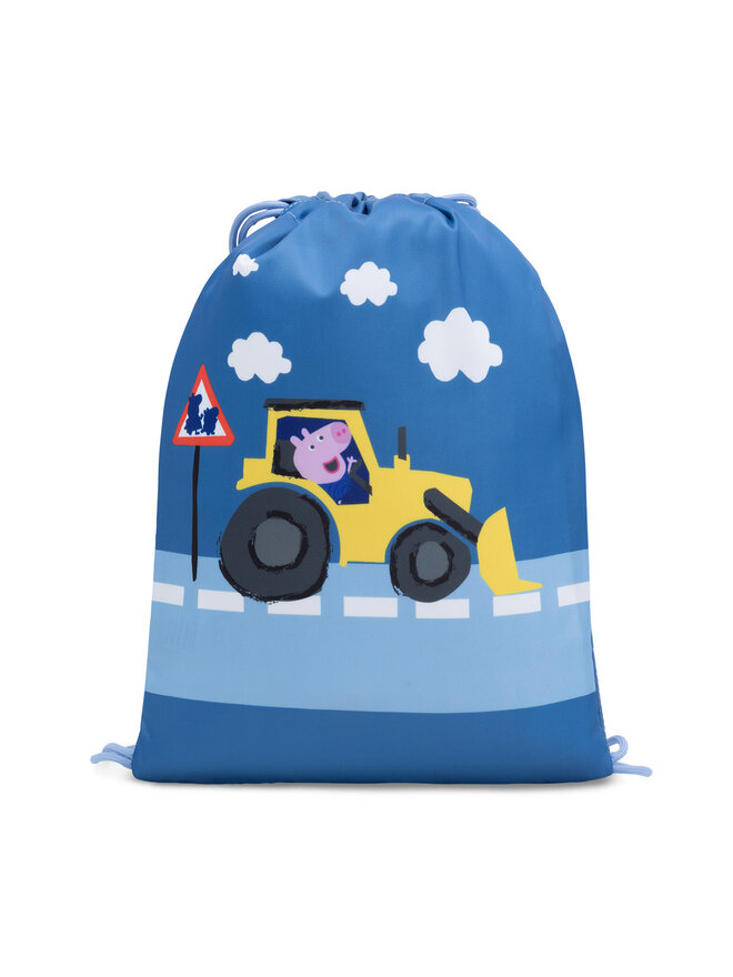 Peppa Pig Ruksak vreća Peppa Pig ACCCS_SS24-510PP Tamnoplava