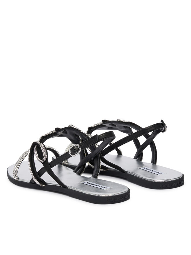 KARL LAGERFELD Sandalen KARL LAGERFELD Olympia II KL87425C Schwarz
