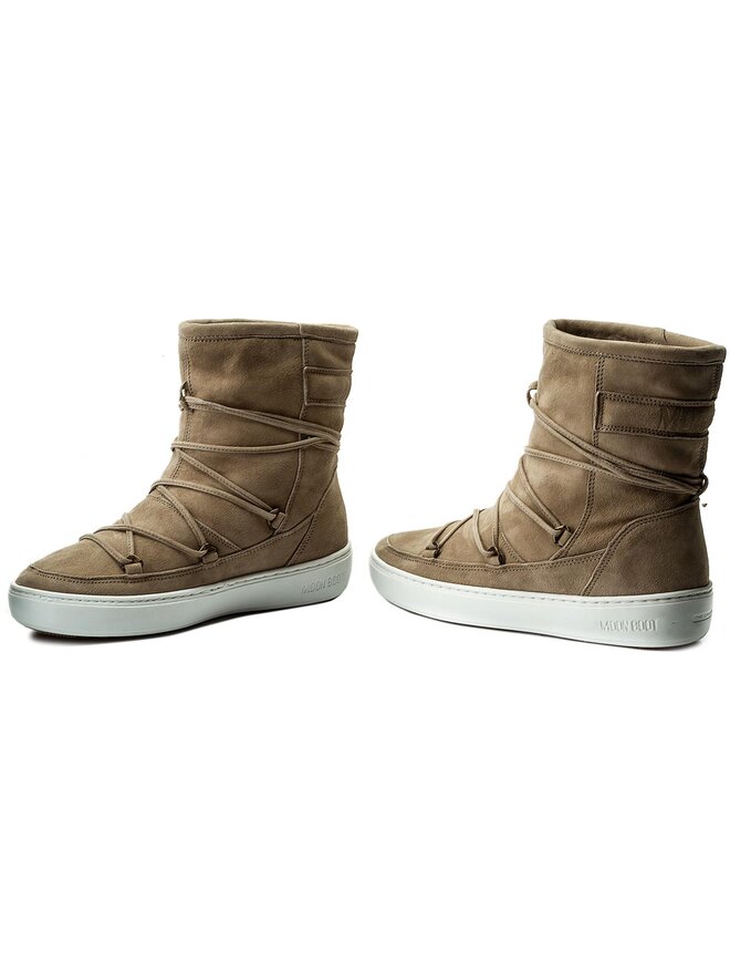 Moon boot pulse mid beige top