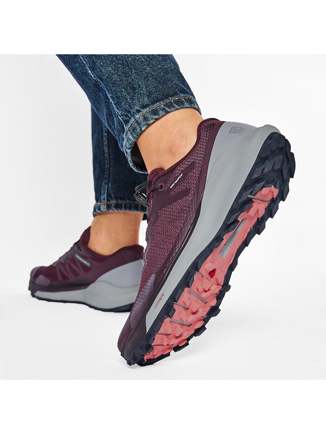 Salomon Zapatillas de running Salomon Sense Ride 3 W 411193 20 V0 Guinda/burdeos