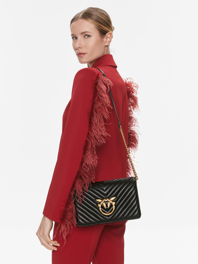PINKO Torebka Pinko Love Click Classic PE 23 PLTT 100063 A0GK Czarny