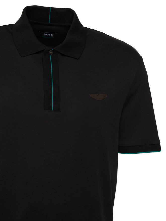 BOSS BOSS Поло C-Parlay 80 50575003 Чорний Regular Fit