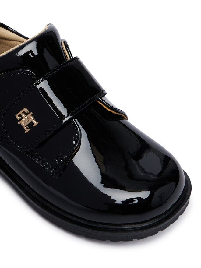Tommy Hilfiger Halbschuhe Tommy Hilfiger Low Cut Velcro T1A4-35127-0774 Schwarz
