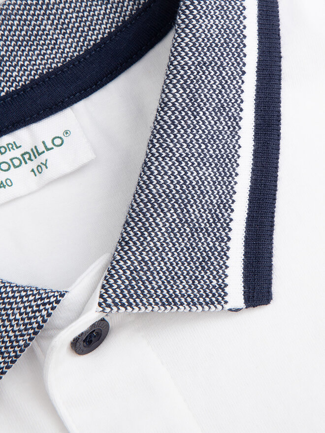 Coccodrillo Coccodrillo Poloshirt WC5143602EJB Weiß Regular Fit