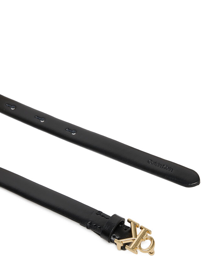Calvin Klein Ζώνη Γυναικεία Calvin Klein Ck Buckle 15Mm Fixed Belt LV04F7055G Μαύρο