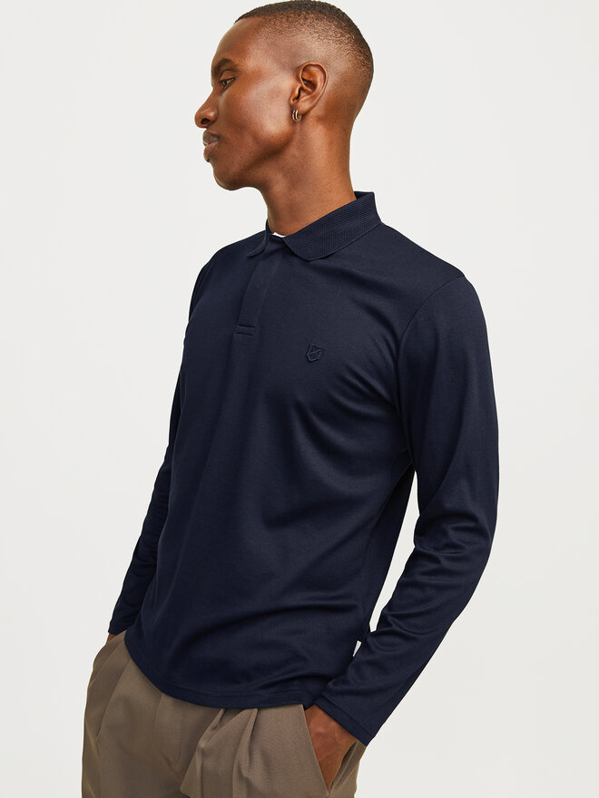 Jack&Jones Jack&Jones Poloshirt Crodney 12259645 Dunkelblau Regular Fit